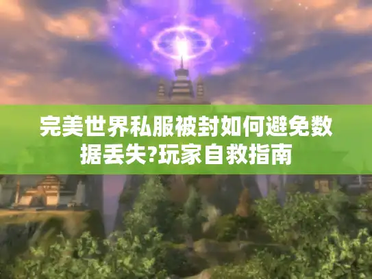 完美世界私服被封如何避免数据丢失?玩家自救指南