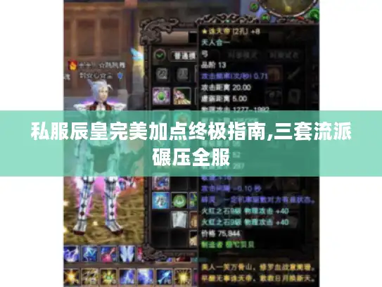 私服辰皇完美加点终极指南,三套流派碾压全服