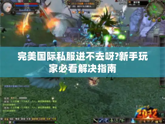 完美国际私服进不去呀?新手玩家必看解决指南