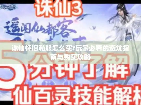 诛仙怀旧私服怎么买?玩家必看的避坑指南与购买攻略