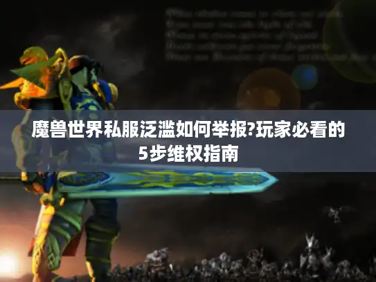 魔兽世界私服泛滥如何举报?玩家必看的5步维权指南