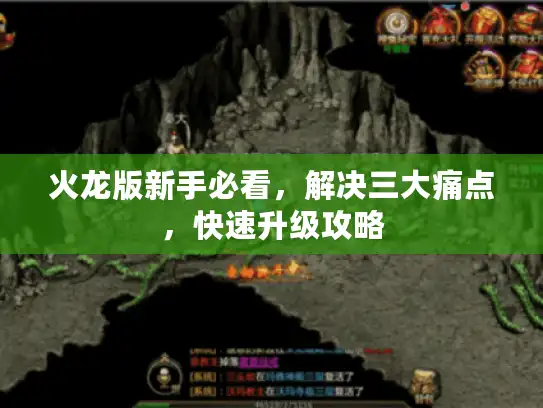 火龙版新手必看,解决三大痛点,快速升级攻略 火龙版新手必看,解决三大痛点,快速升级攻略