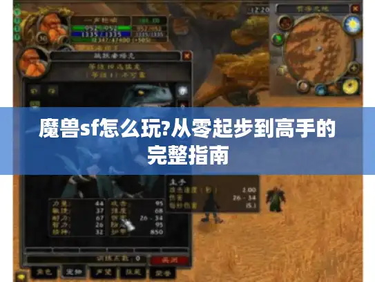 魔兽sf怎么玩?从零起步到高手的完整指南