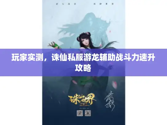 玩家实测，诛仙私服游龙辅助战斗力速升攻略
