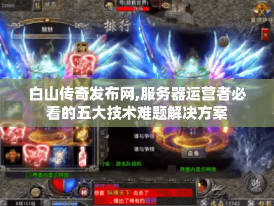 白山传奇发布网,服务器运营者必看的五大技术难题解决方案