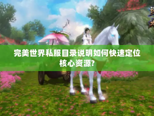 完美世界私服目录说明如何快速定位核心资源?