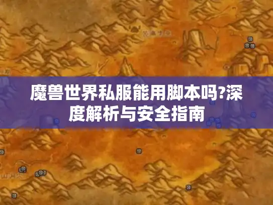 魔兽世界私服能用脚本吗?深度解析与安全指南