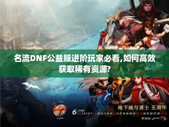 名流DNF公益服进阶玩家必看,如何高效获取稀有资源?
