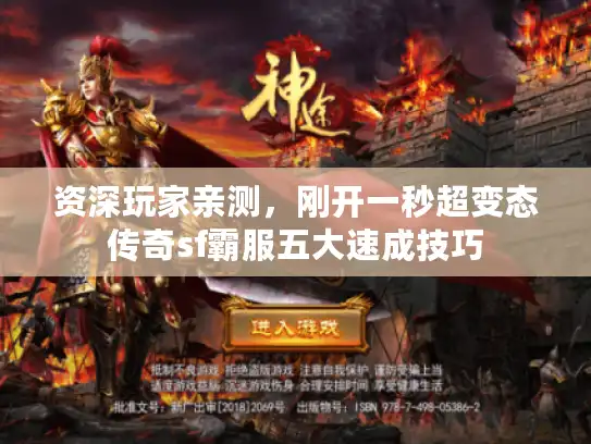 资深玩家亲测，刚开一秒超变态传奇sf霸服五大速成技巧
