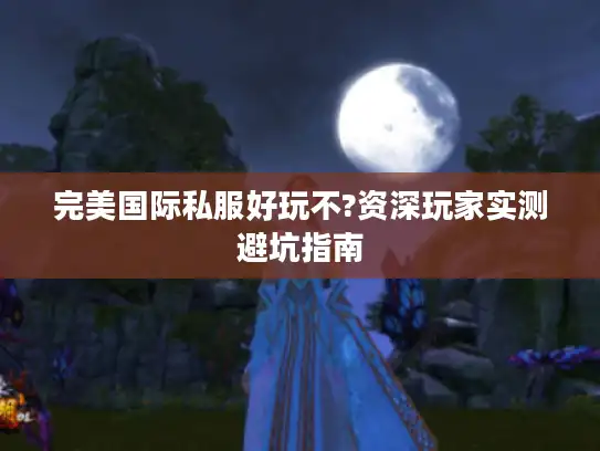 完美国际私服好玩不?资深玩家实测避坑指南