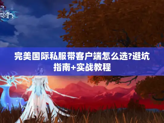 完美国际私服带客户端怎么选?避坑指南+实战教程