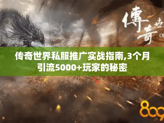 传奇世界私服推广实战指南,3个月引流5000+玩家的秘密