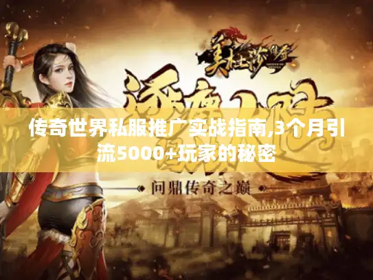 传奇世界私服推广实战指南,3个月引流5000+玩家的秘密