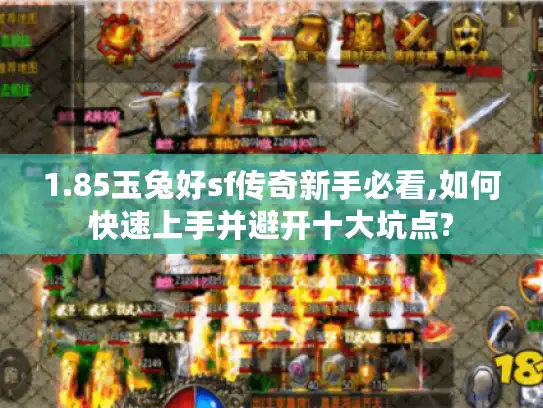 1.85玉兔好sf传奇新手必看,如何快速上手并避开十大坑点?