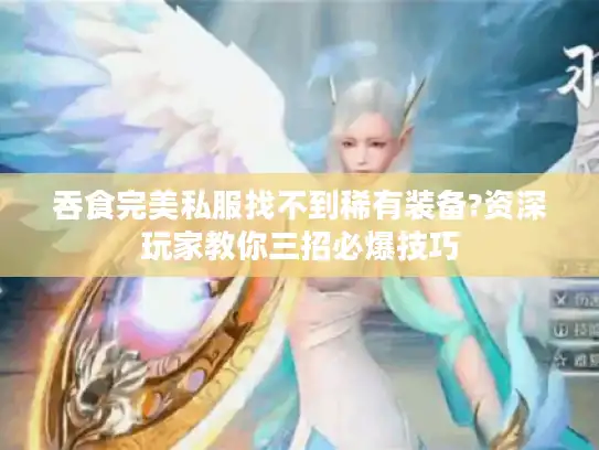 吞食完美私服找不到稀有装备?资深玩家教你三招必爆技巧