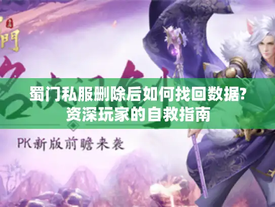 蜀门私服删除后如何找回数据?资深玩家的自救指南