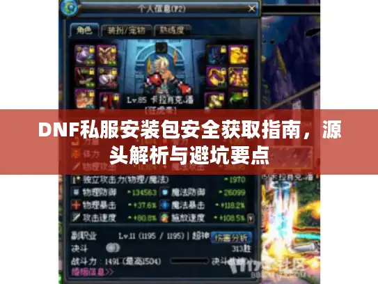 DNF私服安装包安全获取指南,源头解析与避坑要点 DNF私服安装包安全获取指南,源头解析与避坑要点