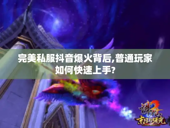 完美私服抖音爆火背后,普通玩家如何快速上手?