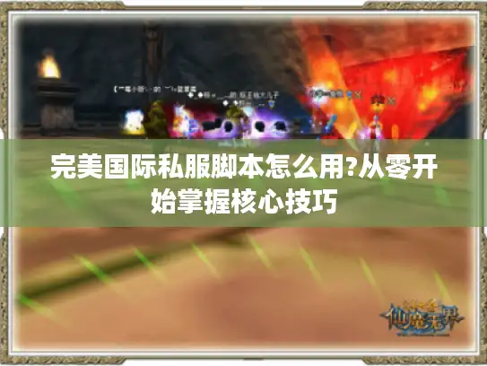 完美国际私服脚本怎么用?从零开始掌握核心技巧