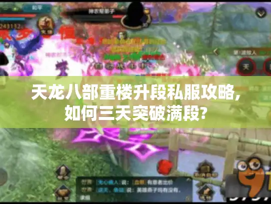 天龙八部重楼升段私服攻略,如何三天突破满段?
