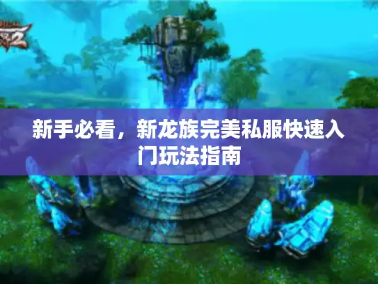 新手必看，新龙族完美私服快速入门玩法指南