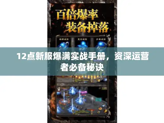 12点新服爆满实战手册，资深运营者必备秘诀