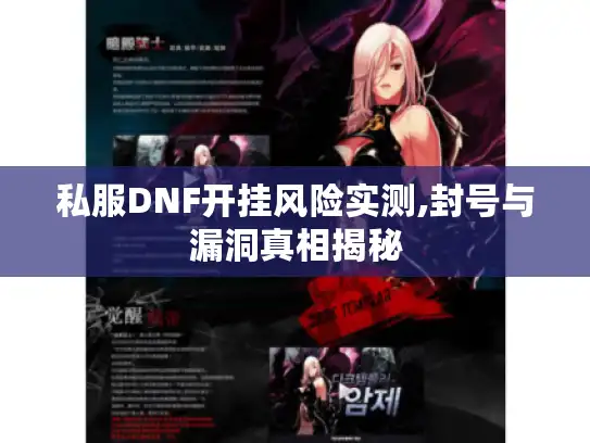 私服DNF开挂风险实测,封号与漏洞真相揭秘