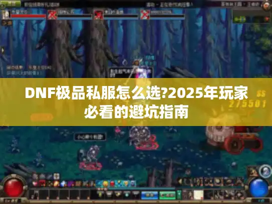 DNF极品私服怎么选?2025年玩家必看的避坑指南