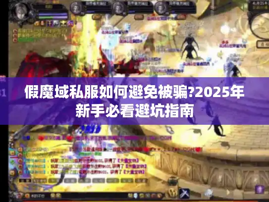 假魔域私服如何避免被骗?2025年新手必看避坑指南 假魔域私服如何避免被骗?2025年新手必看避坑指南