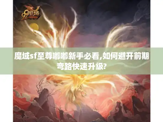 魔域sf至尊嘟嘟新手必看,如何避开前期弯路快速升级?