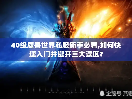 40级魔兽世界私服新手必看,如何快速入门并避开三大误区?