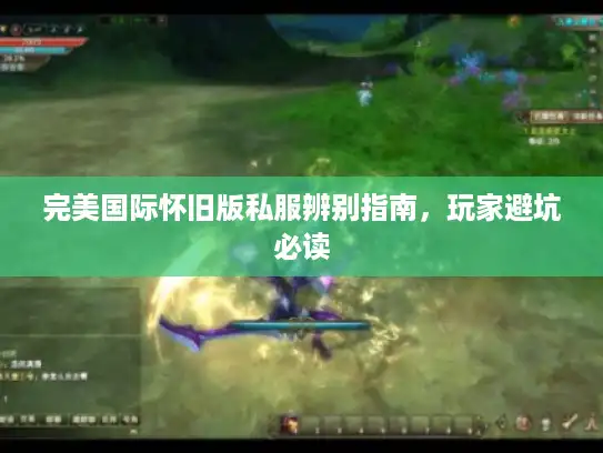 完美国际怀旧版私服辨别指南，玩家避坑必读