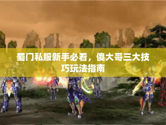 蜀门私服新手必看,傻大哥三大技巧玩法指南 蜀门私服新手必看,傻大哥三大技巧玩法指南