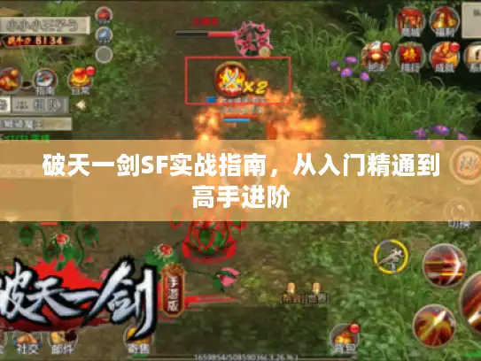 破天一剑SF实战指南，从入门精通到高手进阶