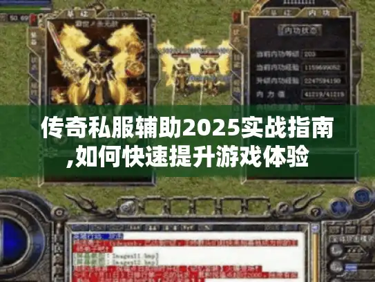 传奇私服辅助2025实战指南,如何快速提升游戏体验