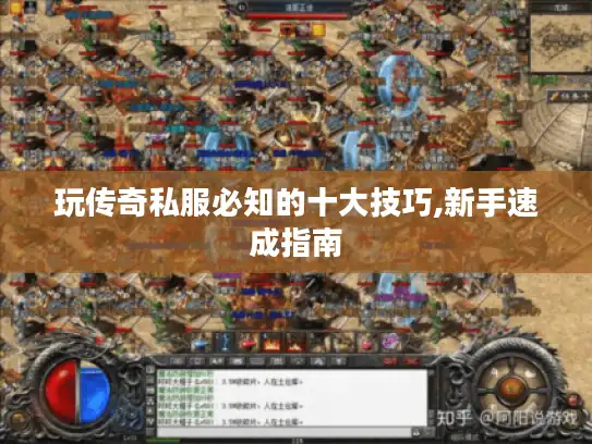 玩传奇私服必知的十大技巧,新手速成指南