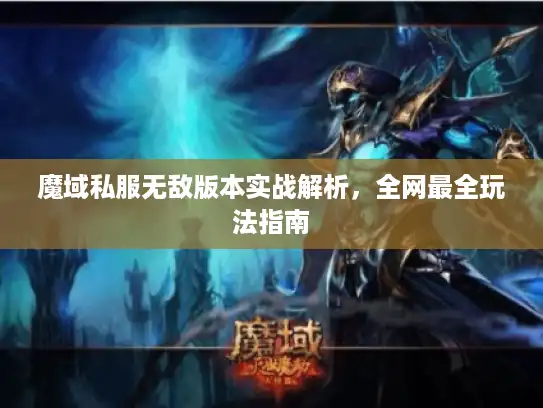 魔域私服无敌版本实战解析，全网最全玩法指南