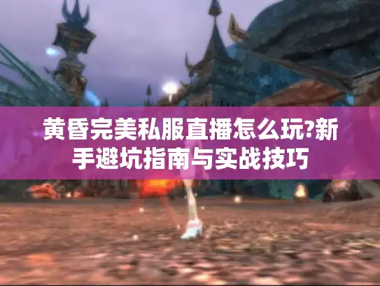 黄昏完美私服直播怎么玩?新手避坑指南与实战技巧