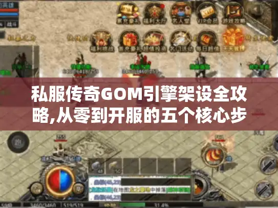 私服传奇GOM引擎架设全攻略,从零到开服的五个核心步骤