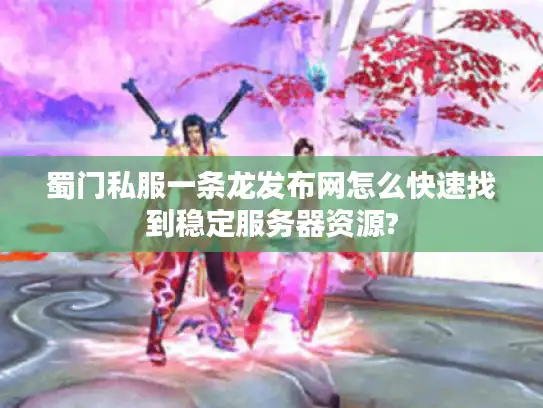 蜀门私服一条龙发布网怎么快速找到稳定服务器资源?