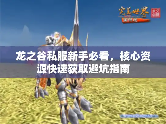 龙之谷私服新手必看，核心资源快速获取避坑指南