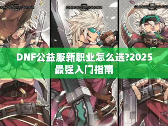 DNF公益服新职业怎么选?2025最强入门指南