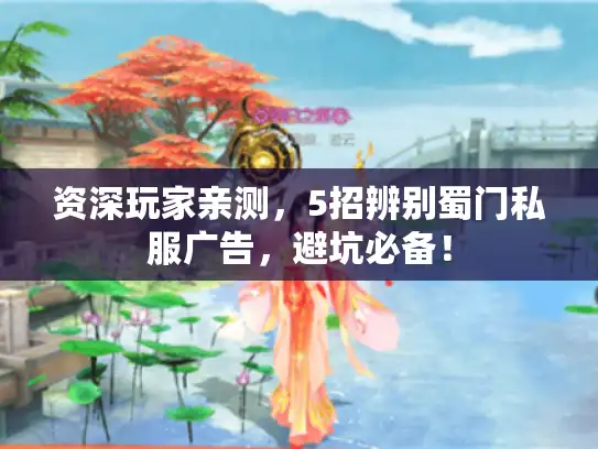 资深玩家亲测，5招辨别蜀门私服广告，避坑必备！