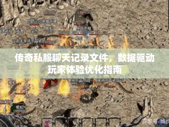 传奇私服聊天记录文件，数据驱动玩家体验优化指南
