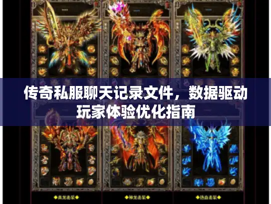 传奇私服聊天记录文件，数据驱动玩家体验优化指南