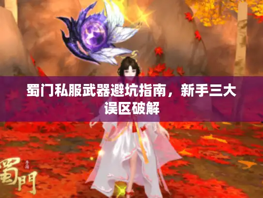 蜀门私服武器避坑指南，新手三大误区破解