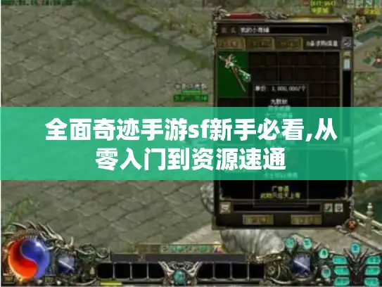 全面奇迹手游sf新手必看,从零入门到资源速通 全面奇迹手游sf新手必看,从零入门到资源速通
