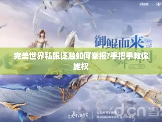 完美世界私服泛滥如何举报?手把手教你维权