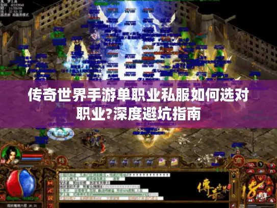 传奇世界手游单职业私服如何选对职业?深度避坑指南