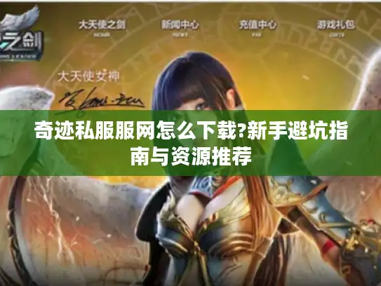 奇迹私服服网怎么下载?新手避坑指南与资源推荐